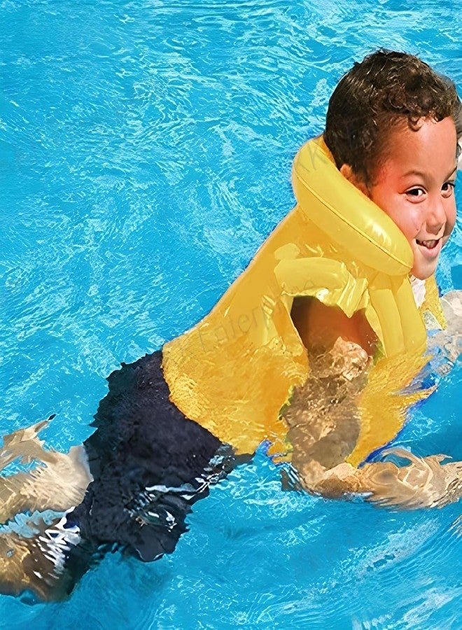 NELSTRAB Yalo Vest Safety Jacket with Swimming Ring for Girls and Boys Swimming Ring Swim Tube(Multi Color)(3-6 Year)(Combo) - Image 3